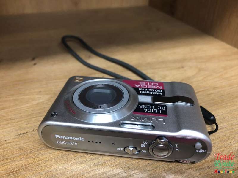Panasonic Lumix DMC-FX10 Digital Camera with 3x Image Stabilized Optical Zoom (Silver)