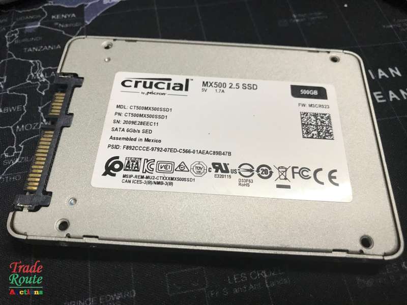 CRUCIAL MX500 500GB SSD - 2.5" SOLID STATE DRIVE