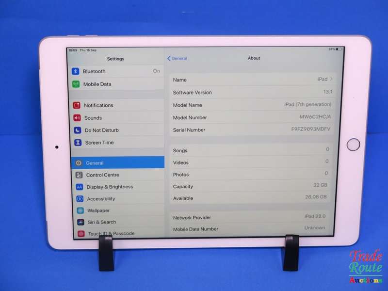 Apple iPad 10.2 inch 7th Gen (2019) (A2198)  32GB WIFI + CELLULAR