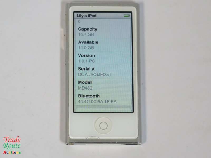 APPLE 16GB IPOD NANO - SILVER (7TH GENERATION) | MD480QB