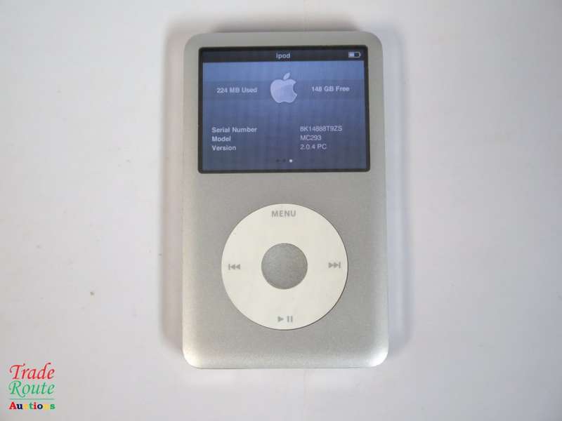 Apple IPod Classic 160GB [ MC293 ] [A1238] [7th Generation] ** IPOD 160GB SILVER 2.5" LCD Screen