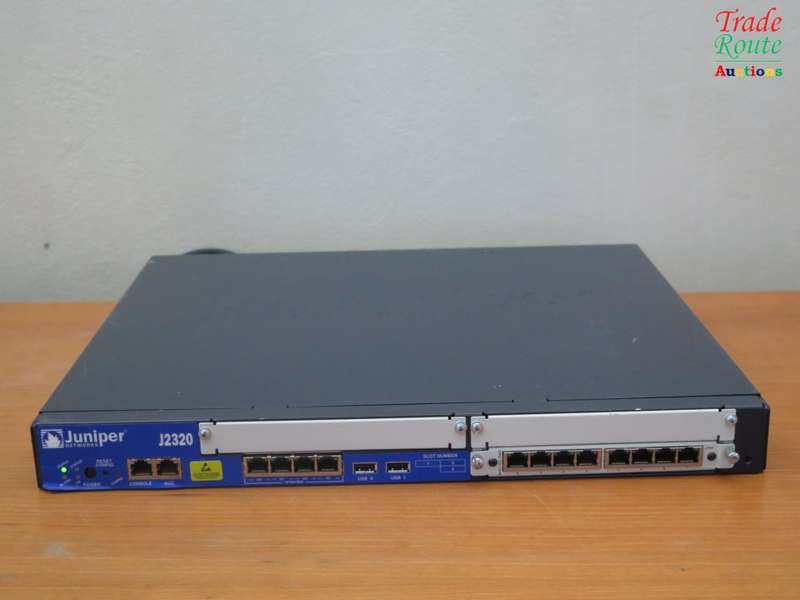 Juniper Networks J2320 400 Mbps 4-Port Gigabit Wired Router + 8 Ports as per pics