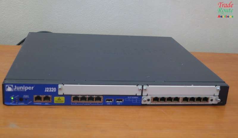 Juniper Networks J2320 400 Mbps 4-Port Gigabit Wired Router + 8 Ports as per pics