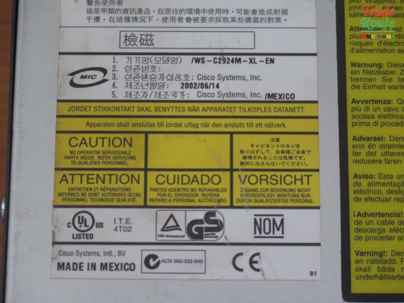 Cisco Catalyst 2900 series XL WS-C2924M 24 Port Ethernet Switch