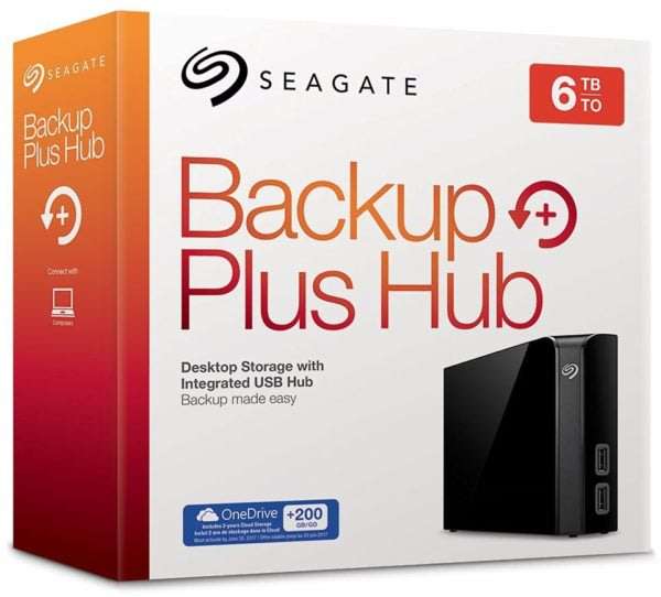 Seagate Backup Plus 6TB External Hard Drive Portable HDD [6000 GB]