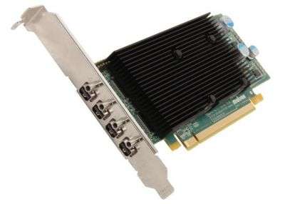 Matrox MXG-M9138-M9148(B) M9138-E1024LAF Mini DisplayPort 1GB Low Profile Card - 4 X OUTPUT