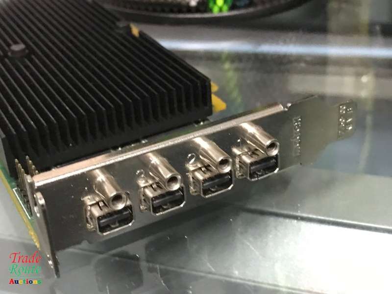 Matrox MXG-M9138-M9148(B) M9138-E1024LAF Mini DisplayPort 1GB Low Profile Card - 4 X OUTPUT
