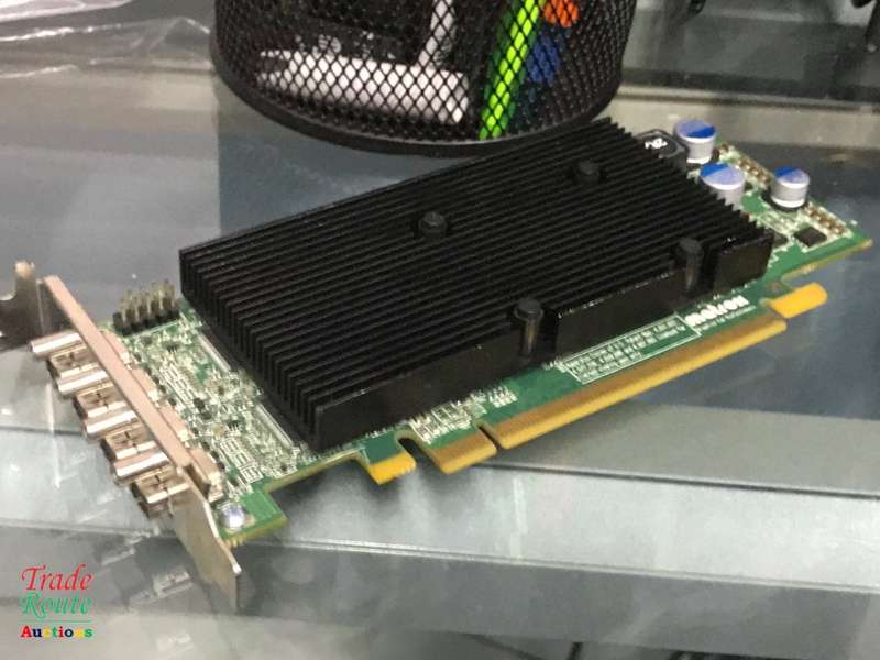 Matrox MXG-M9138-M9148(B) M9138-E1024LAF Mini DisplayPort 1GB Low Profile Card - 4 X OUTPUT
