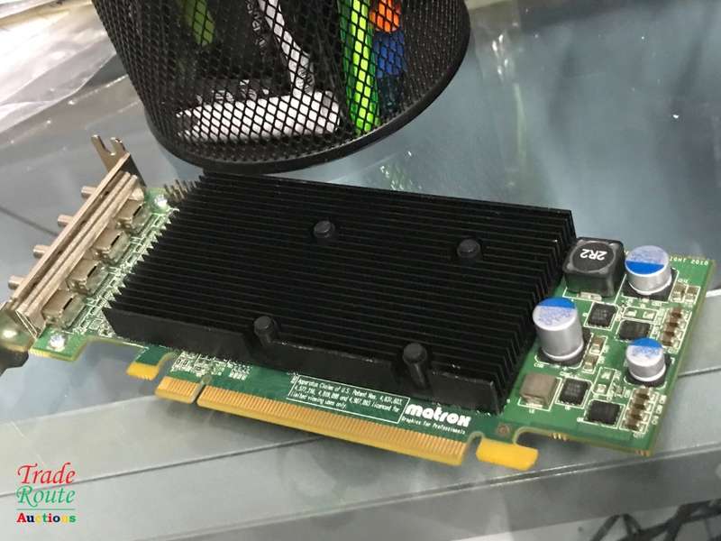 Matrox MXG-M9138-M9148(B) M9138-E1024LAF Mini DisplayPort 1GB Low Profile Card - 4 X OUTPUT