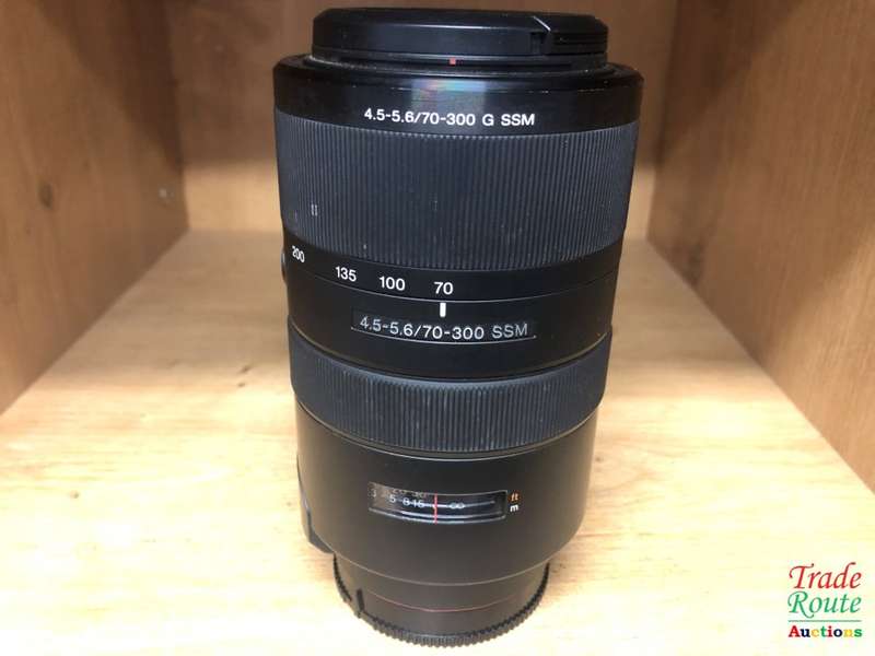 Sony SAL70300G 70-300mm f/4.5-5.6 SSM ED G-Series Compact Super Telephoto Zoom Lens