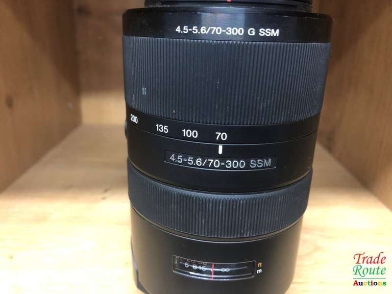 Sony SAL70300G 70-300mm f/4.5-5.6 SSM ED G-Series Compact Super Telephoto Zoom Lens