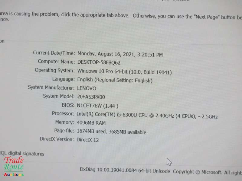LENOVO THINKPAD T460s Laptop | CORE i5 6300U 6th Gen 2.40GHz | 4GB RAM | 256GB SSD | LAPTOP