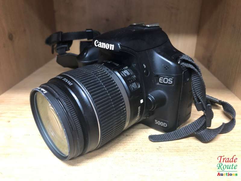 Canon EOS 500D Digital SLR camera 15.1 Megapixels FULL HD + Canon 18-55mm Lens KIT