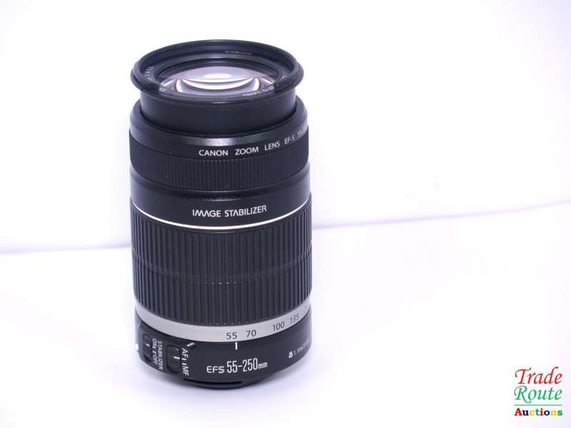 Canon EF-S 55-250m IS (Image Stabilizer)  Lens for Canon DSLR Cameras