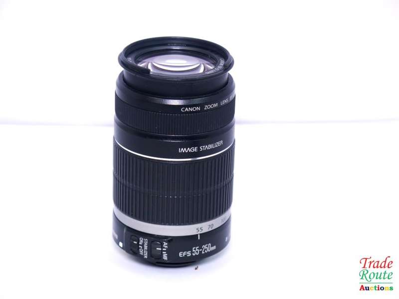 Canon EF-S 55-250m IS (Image Stabilizer)  Lens for Canon DSLR Cameras