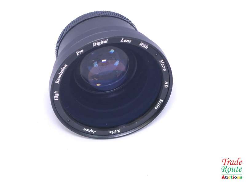 58mm Screw Mount 0.45x Macro Lens UV High Resolution PRO Digital Lens with Macro HD Series