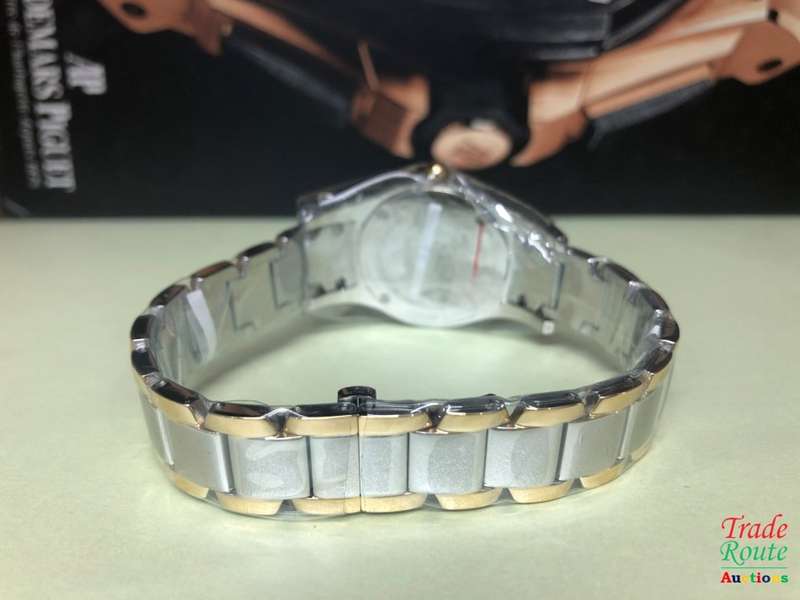 BUREN Two-Tone Roman GP Dial Ladies Watch