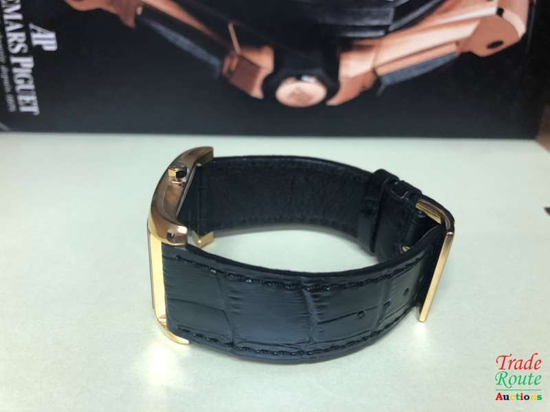 Buren Leather Strap GP Rectangular face Men's Watch