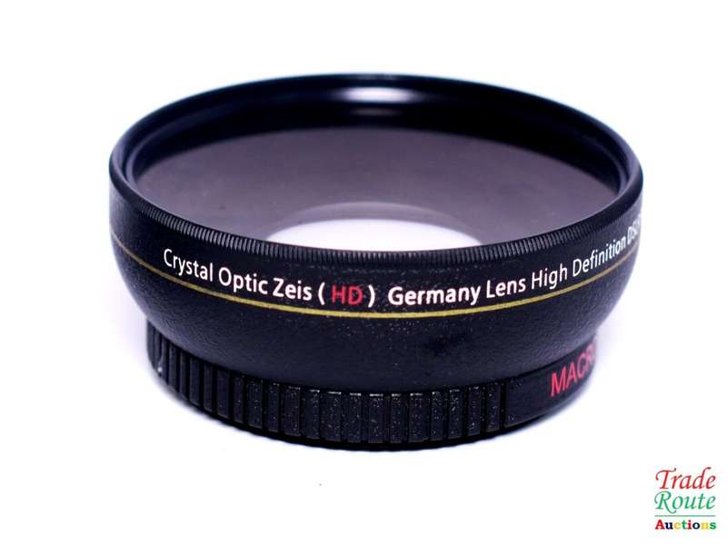 Crystal optic Zeis (HD) Germany Lens High Definition DSLR Pro MC AF Digital Wide Converter 0.5x 55mm