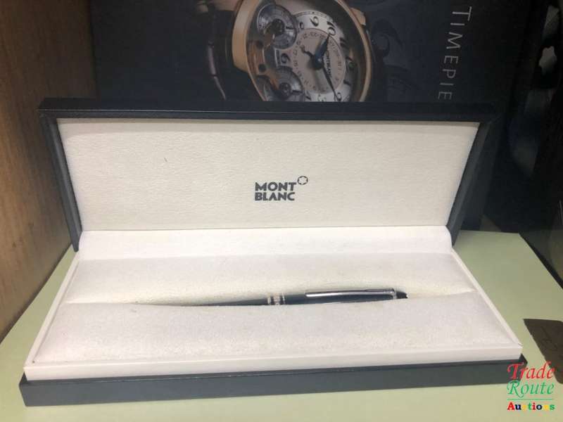 Montblanc Meisterstuck Classique Ballpoint Pen Platinum Coated + Box