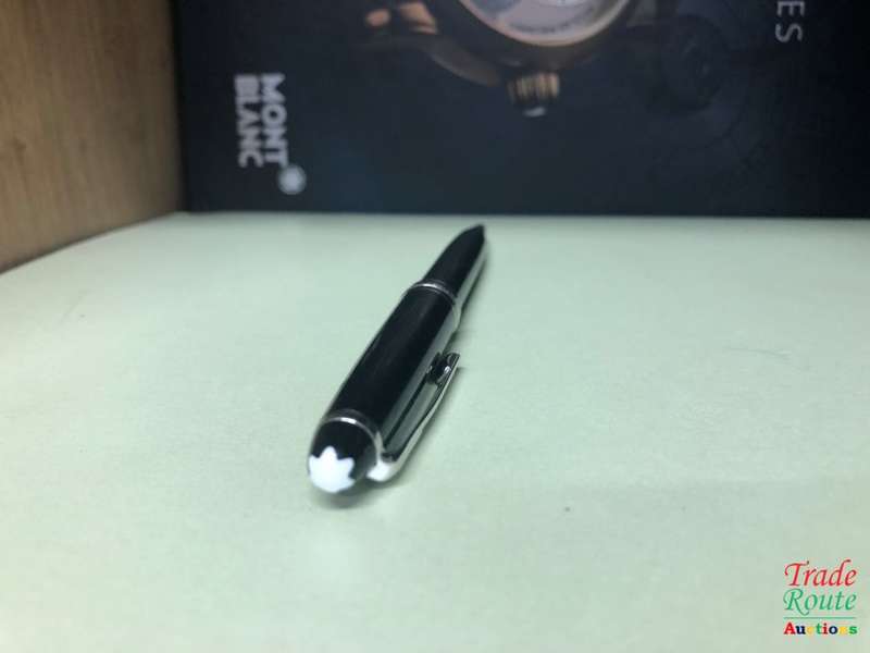 Montblanc Meisterstuck Classique Ballpoint Pen Platinum Coated + Box