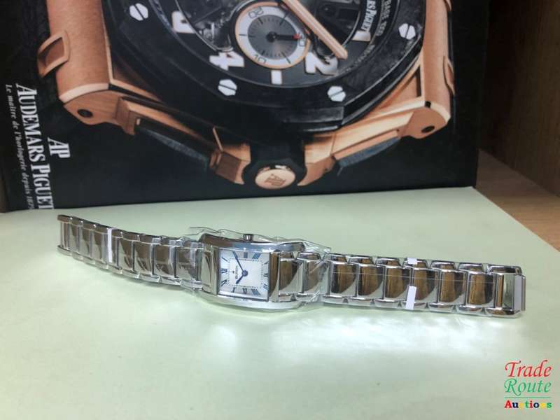 BUREN Stainless Steel Ladies Watch - Rectangular Dial