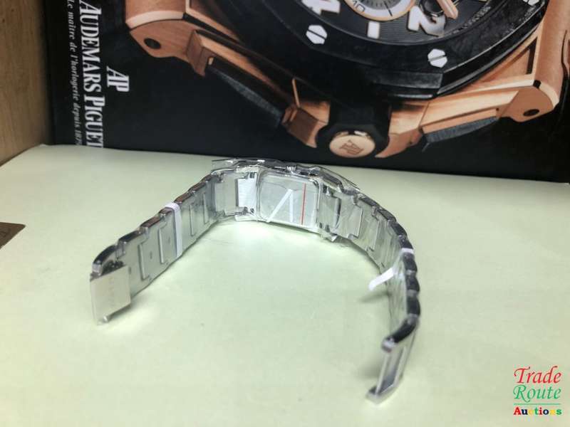 BUREN Stainless Steel Ladies Watch - Rectangular Dial