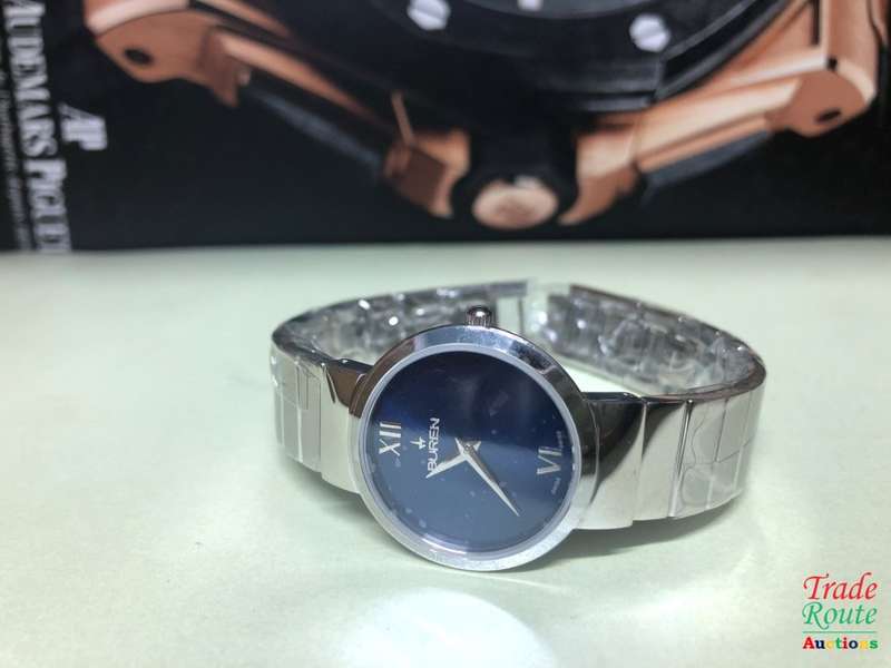 BUREN Stainless Steel Ladies Watch - Blue Face
