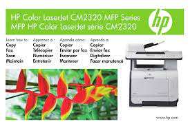 HP COLOR LASERJET CM2320FXI MFP Multi Function Printer