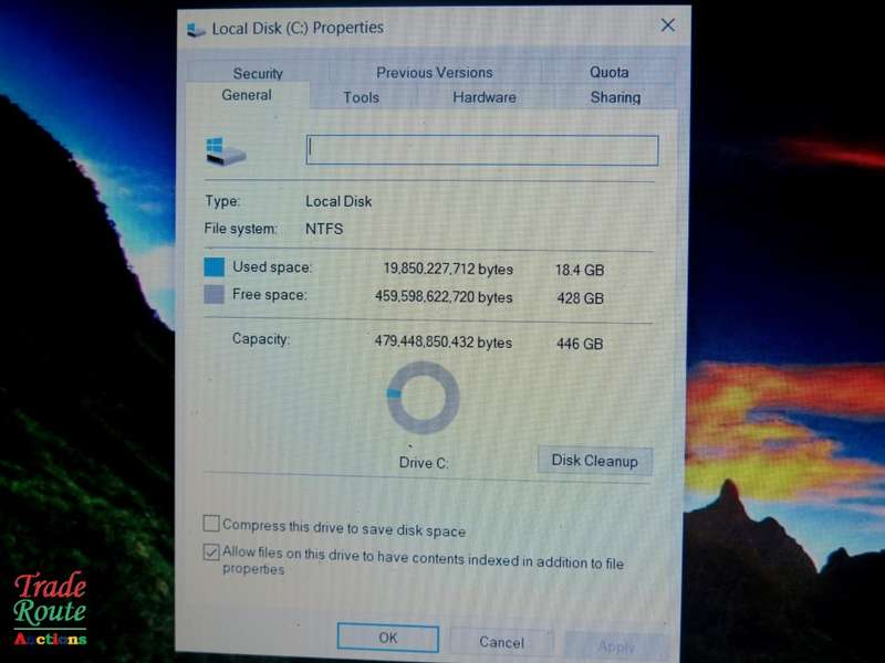 LENOVO IDEAPAD 330 81DE | CORE i5 8250U 8th Gen @ 1.6GHZ  | 4GB RAM | 480GB SSD SOLID STATE| LAPTOP
