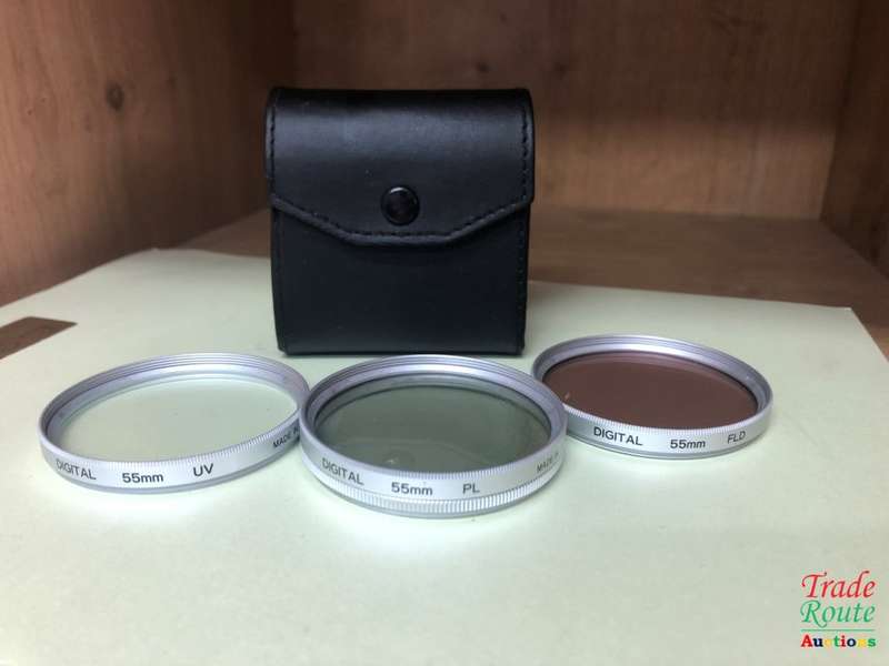 DIGITAL 55MM FLD/PL/UV FILTERS SET OF 3 Filters