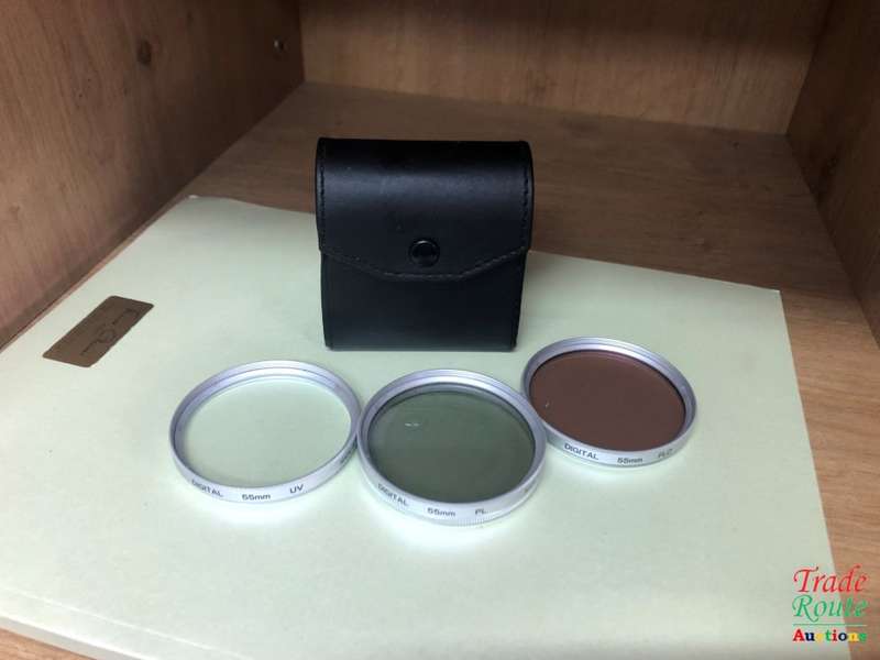 DIGITAL 55MM FLD/PL/UV FILTERS SET OF 3 Filters