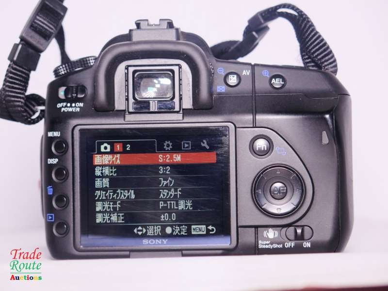 SONY ALPHA A200 DSLR PROFESSIONAL DIGITAL CAMERA BODY  [FOREIGN LANGUAGE MENU]