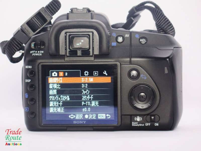 SONY ALPHA A200 DSLR PROFESSIONAL DIGITAL CAMERA BODY  [FOREIGN LANGUAGE MENU]