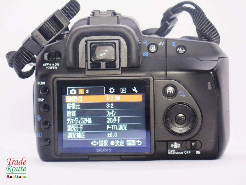 SONY ALPHA A200 DSLR PROFESSIONAL DIGITAL CAMERA BODY  [FOREIGN LANGUAGE MENU]