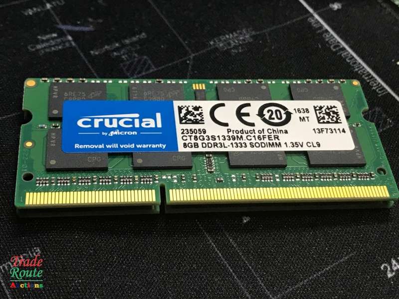 Crucial 8GB DDR3L Notebook Memory RAM
