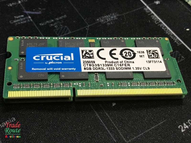 Crucial 8GB DDR3L Notebook Memory RAM