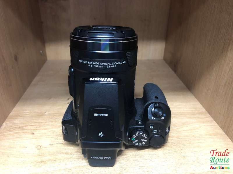 Nikon COOLPIX P900 Digital Camera, 83x Optical Zoom Full HD 1080/60p Video