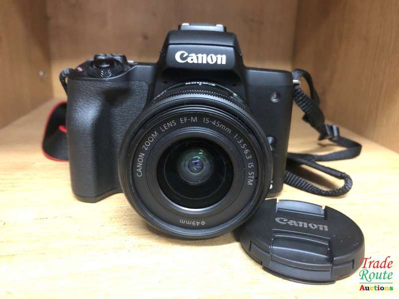 Canon EOS M50 Mirrorless Digital Camera with 15-45mm Lens