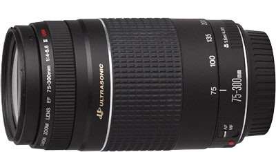 Canon EF 75-300mm 4-5.6 Mark iii USM Telephoto Zoom Lens