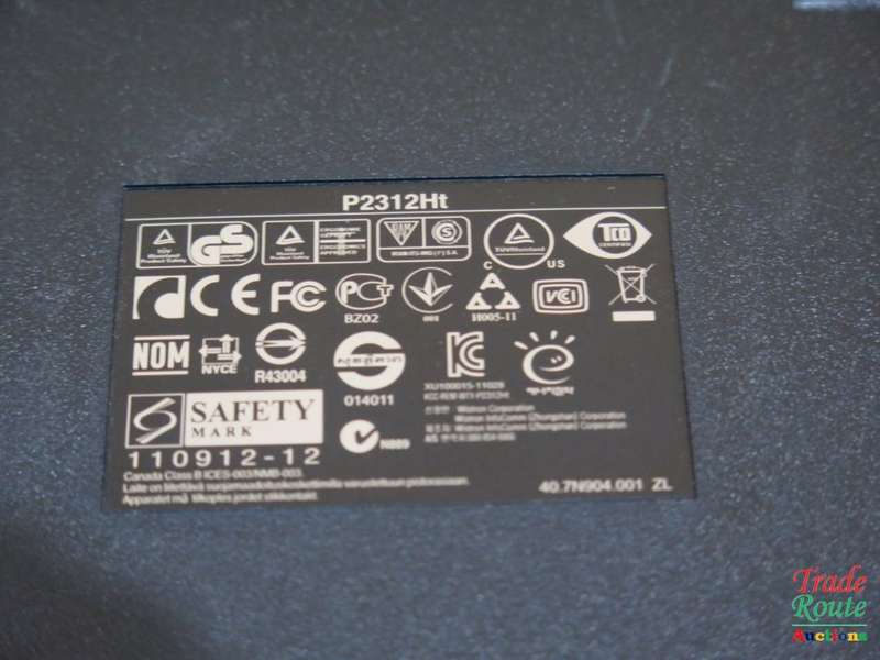 Dell Professional P2312H 23" Monitor - Full HD LED Backlight (P2312HT)
