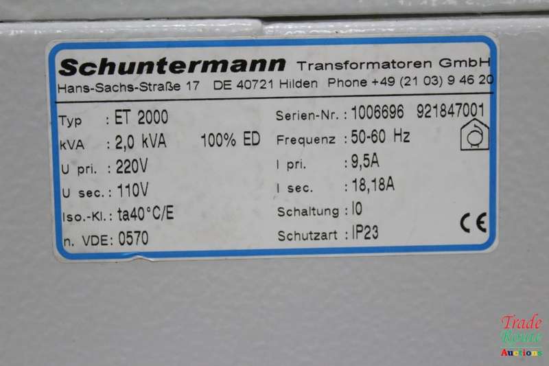 STEP DOWN TRANSFER 220V TO 110V - 2KVA