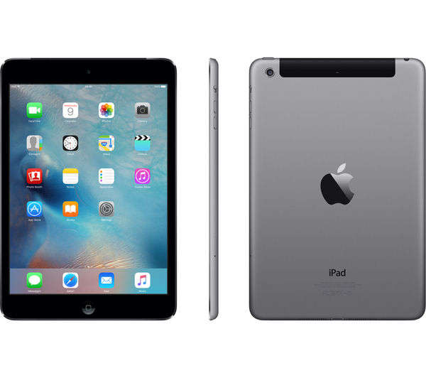 Apple ME800B/A - iPad mini 2 with Retina display Wi-Fi + Cellular 16GB - Space Grey