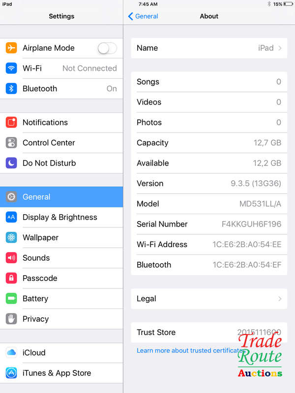 Apple iPad Mini MD531LL/A ( 16GB WiFi White )