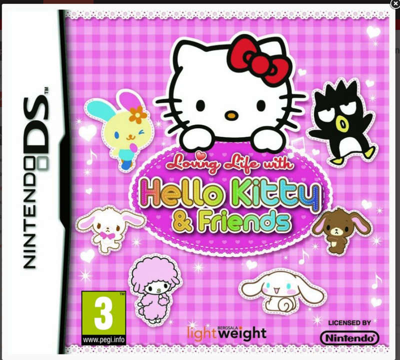 Loving Life With Hello Kitty & Friends - NINTENDO DS