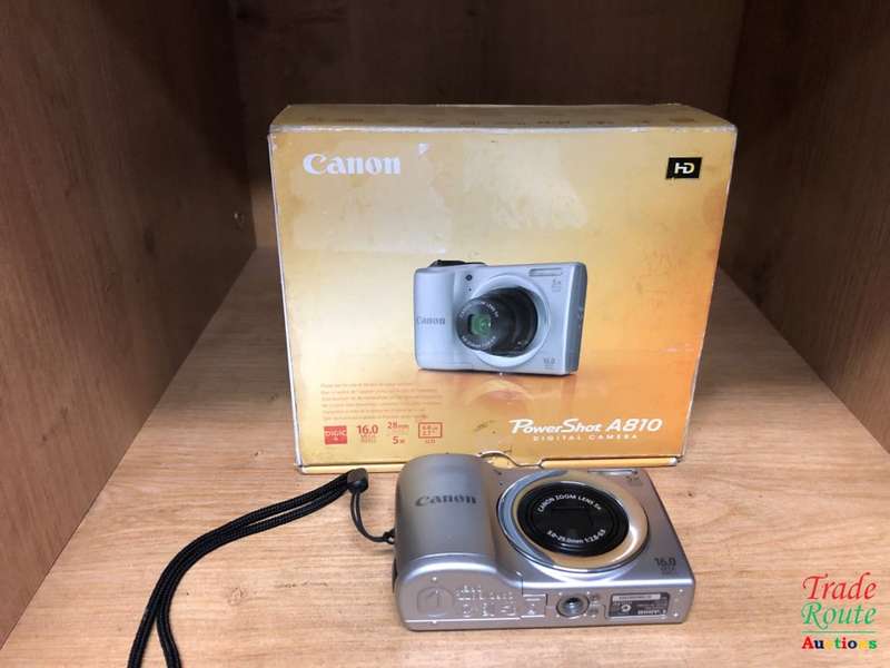 CANON PowerShot A810 16.0 MP with 5x Optical Zoom 28mm Wide-Angle Lens Digital Camera