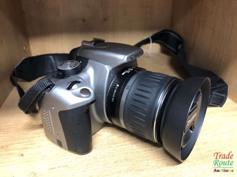 Canon EOS 350D Digital SLR camera (SILVER) WITH 18-55 mm ii LENS [ NO CHARGER ]