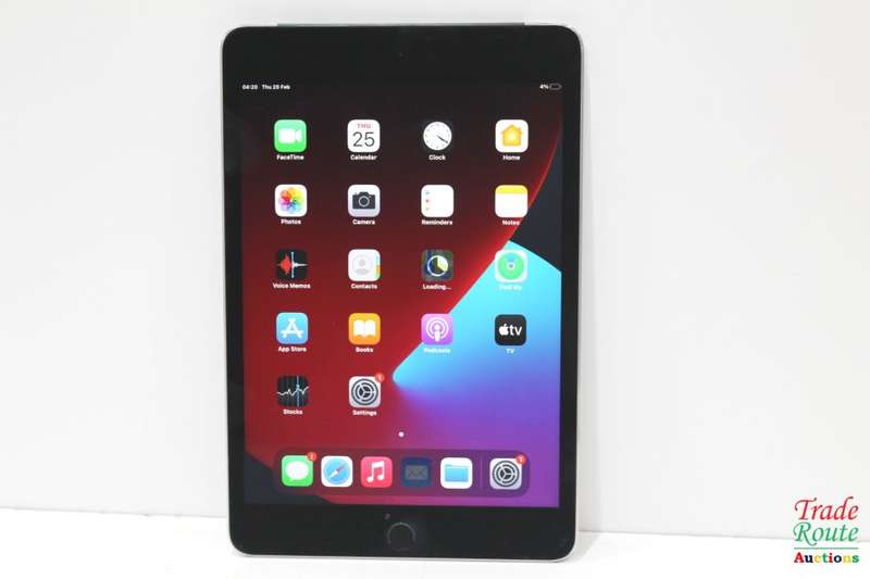Apple MK762HC/A IPad Mini 4 WiFi & Cellular 128GB Space Grey 7.9inch