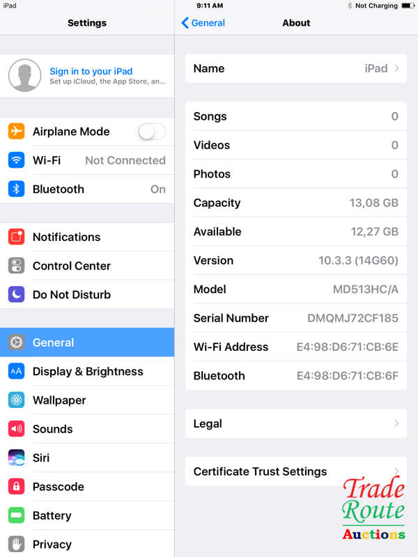 IPAD 4 | 16GB | WiFi | MD513HC/A | WHITE | GENUINE APPLE  ** RETINA DISPLAY **