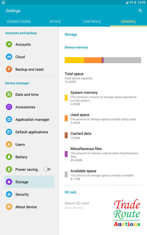 Samsung Galaxy Tab 4 10.1 3G SM-T531